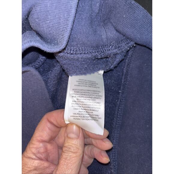 Polo Ralph Lauren Pullover Sweatshirt Youth Boys Large 14-16 Dark Blue Pony - Picture 7 of 7